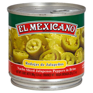 El Mexicano Sliced Jalapeño