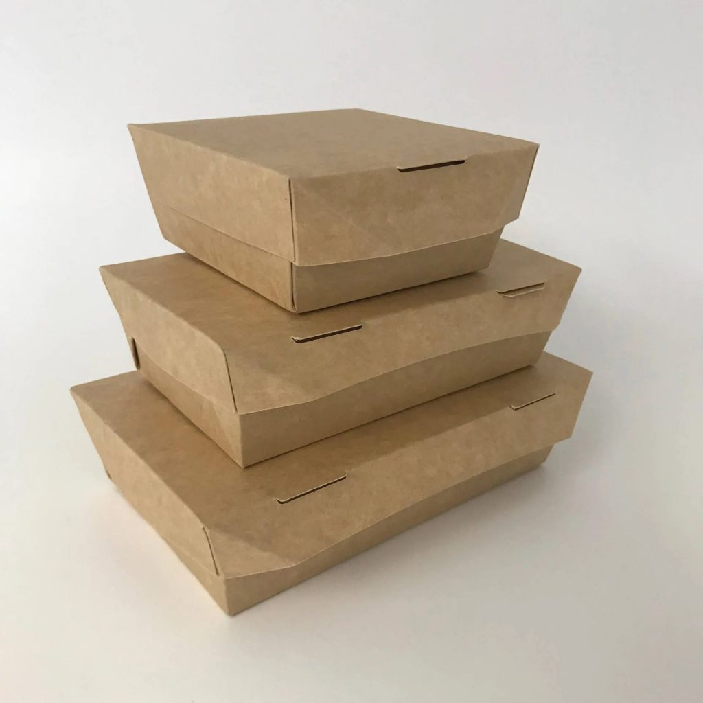 TRIGEM Kraft Take-away Boxes / Korean Box