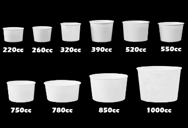 Paper Bowls 50's