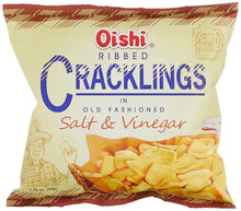 Load image into Gallery viewer, RIBBED CRACKLINGS Salt &amp; Vinegar
