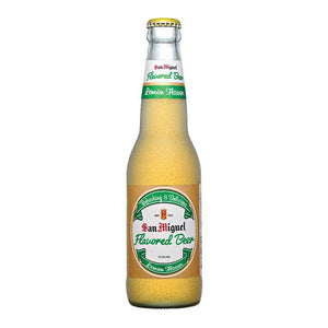 San Miguel Light Flavored Lemon Bottle