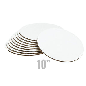White Cake Board 10's