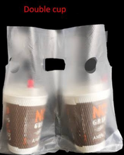 Load image into Gallery viewer, Takeout Plastic Carrier Single and Double

