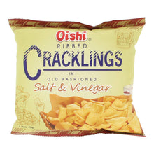 Load image into Gallery viewer, RIBBED CRACKLINGS Salt &amp; Vinegar
