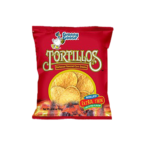 Granny Goose Tortillos BBQ 25g