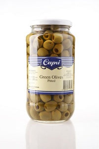 Green Olives Pitted 935g