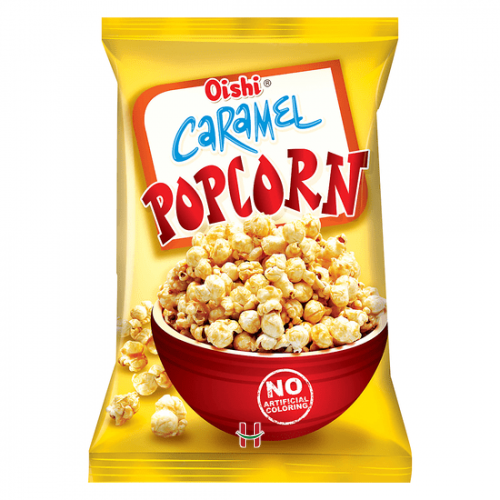 OISHI CARAMEL POPCORN  60g