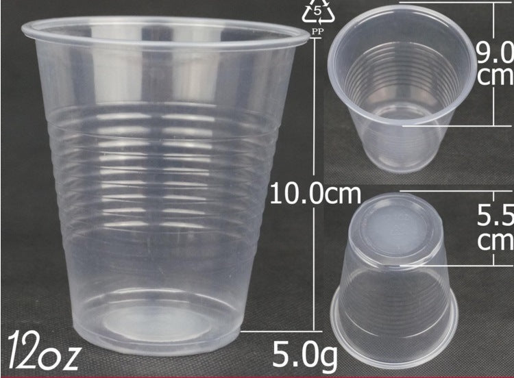 Transparent Cups / Lids 50's